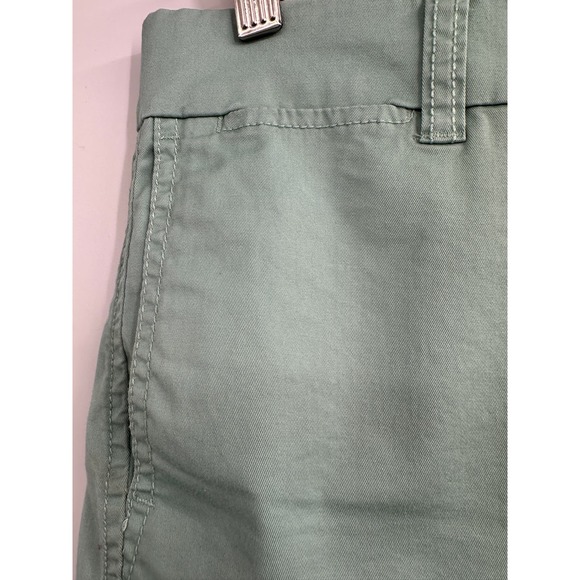J. Crew Chino Mint Green  Shorts Size‎ 4 (FLAW) - Picture 7 of 11